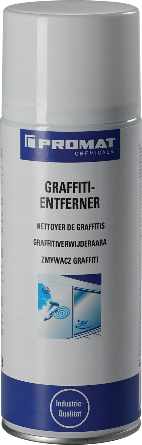 PROMAT CHEMICALS Graffitientferner 400 ml Spraydose – Milder Abbeizer für Wandschmierereien & Industrie