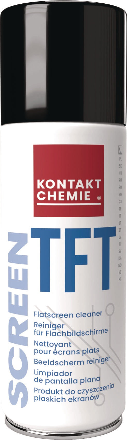 KONTAKT CHEMIE Bildschirmreiniger SCREEN TFT 200 ml Spraydose – 12 Stück