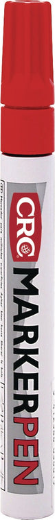 CRC Permanentmarker MARKERPEN rot – wasserfest, Strichbreite 1-4,5 mm