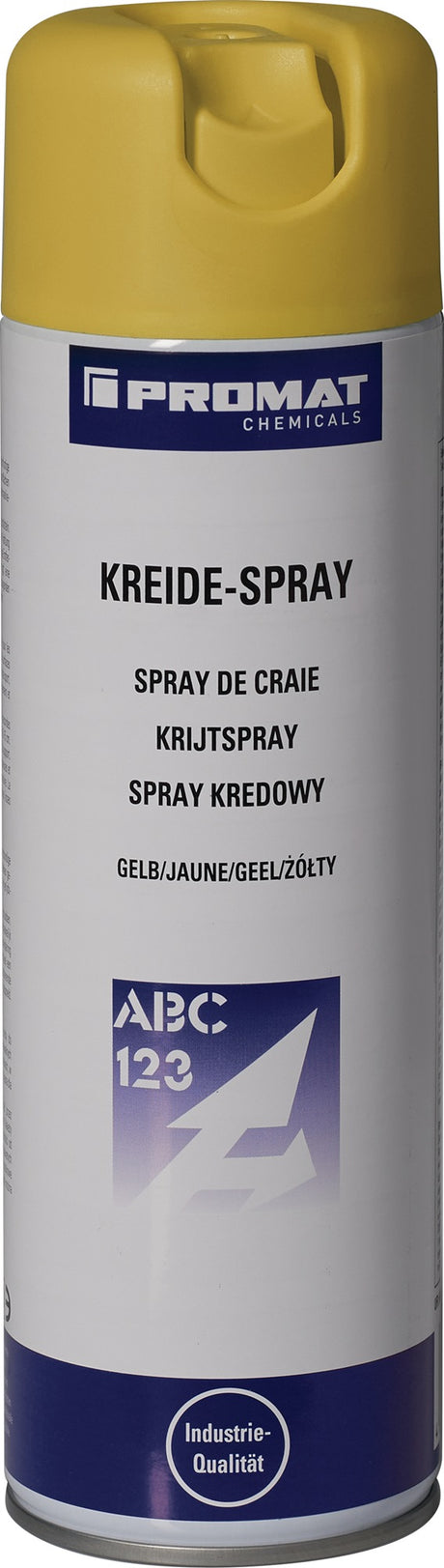 Kreidespray weiß 500 ml Spraydose PROMAT CHEMICALS – 6 Stück Markierspray für Events und Sportplätze