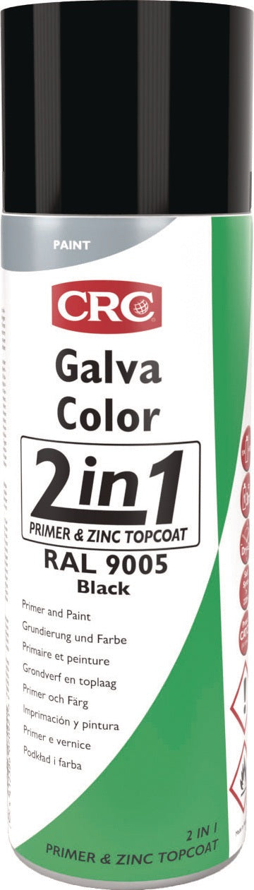 CRC GALVACOLOR Farbschutzlackspray 2 in 1 feuerrot RAL 3000 matt 500ml