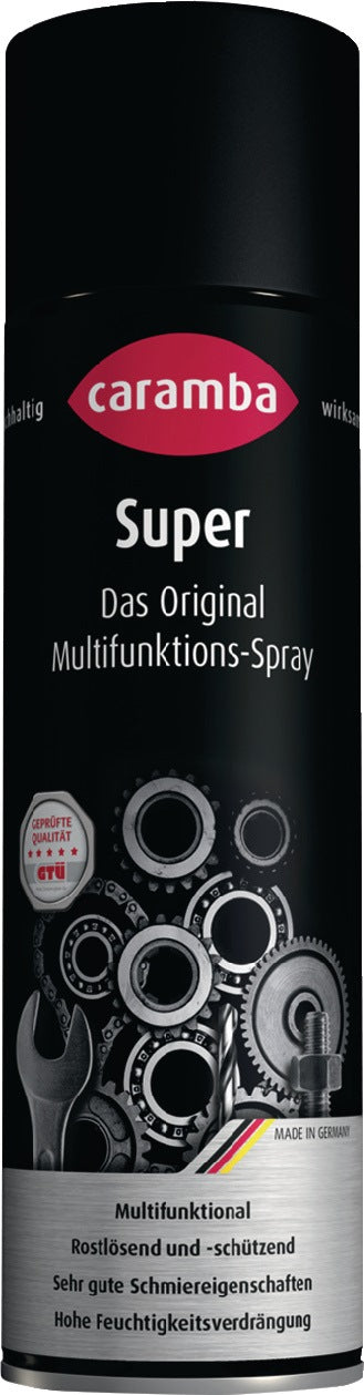 CARAMBA Multifunktionsöl Super 500 ml Spraydose Duo-Spray – Rostlöser, Schmiermittel & Korrosionsschutz