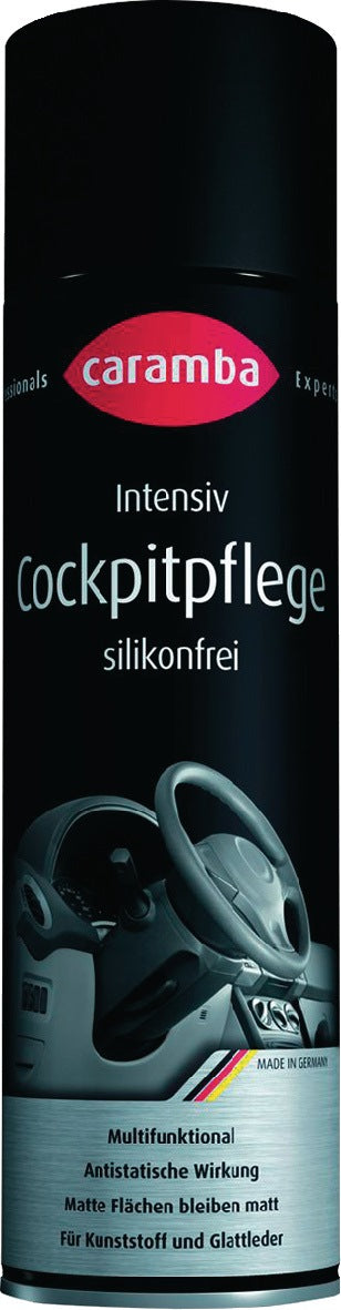 Caramba Intensiv Cockpitpflege 500 ml Spraydose – Silikonfreie Pflege für Kunststoff im Innenraum