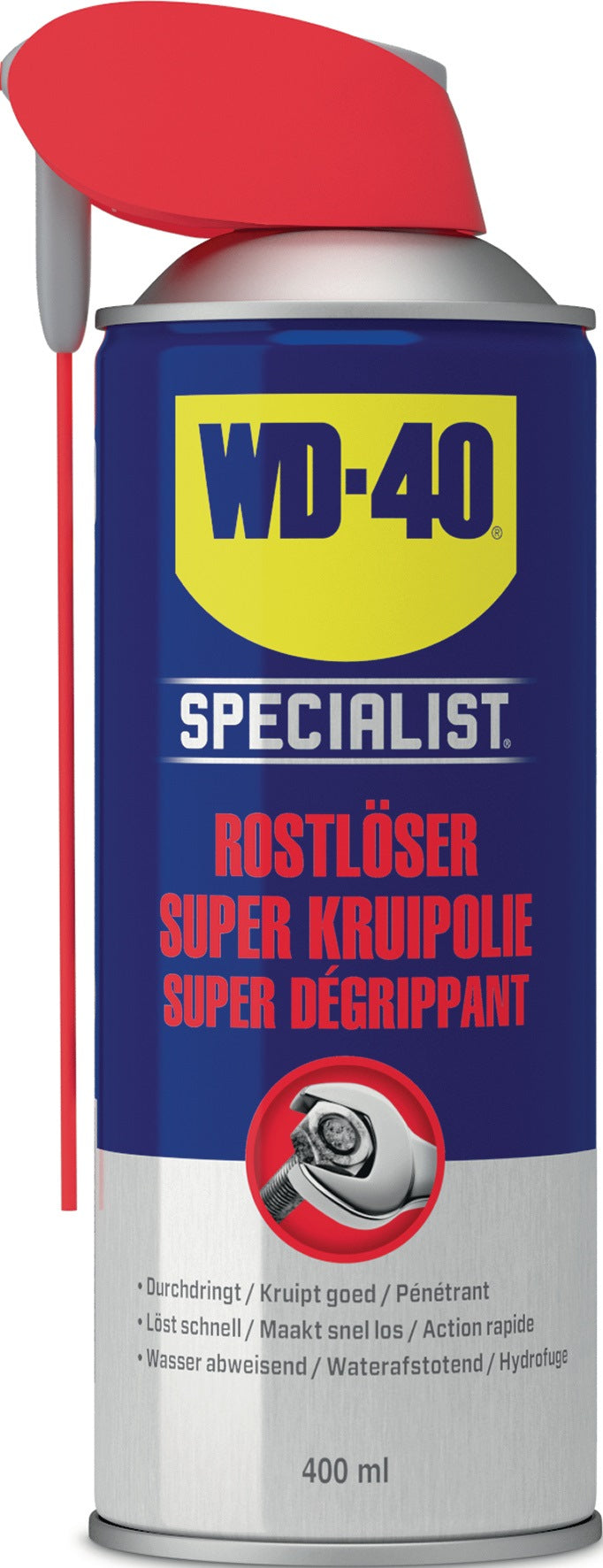 WD-40 SPECIALIST Rostlöser 400ml NSF H2 Spraydose Smart Straw™ – 12 Stück
