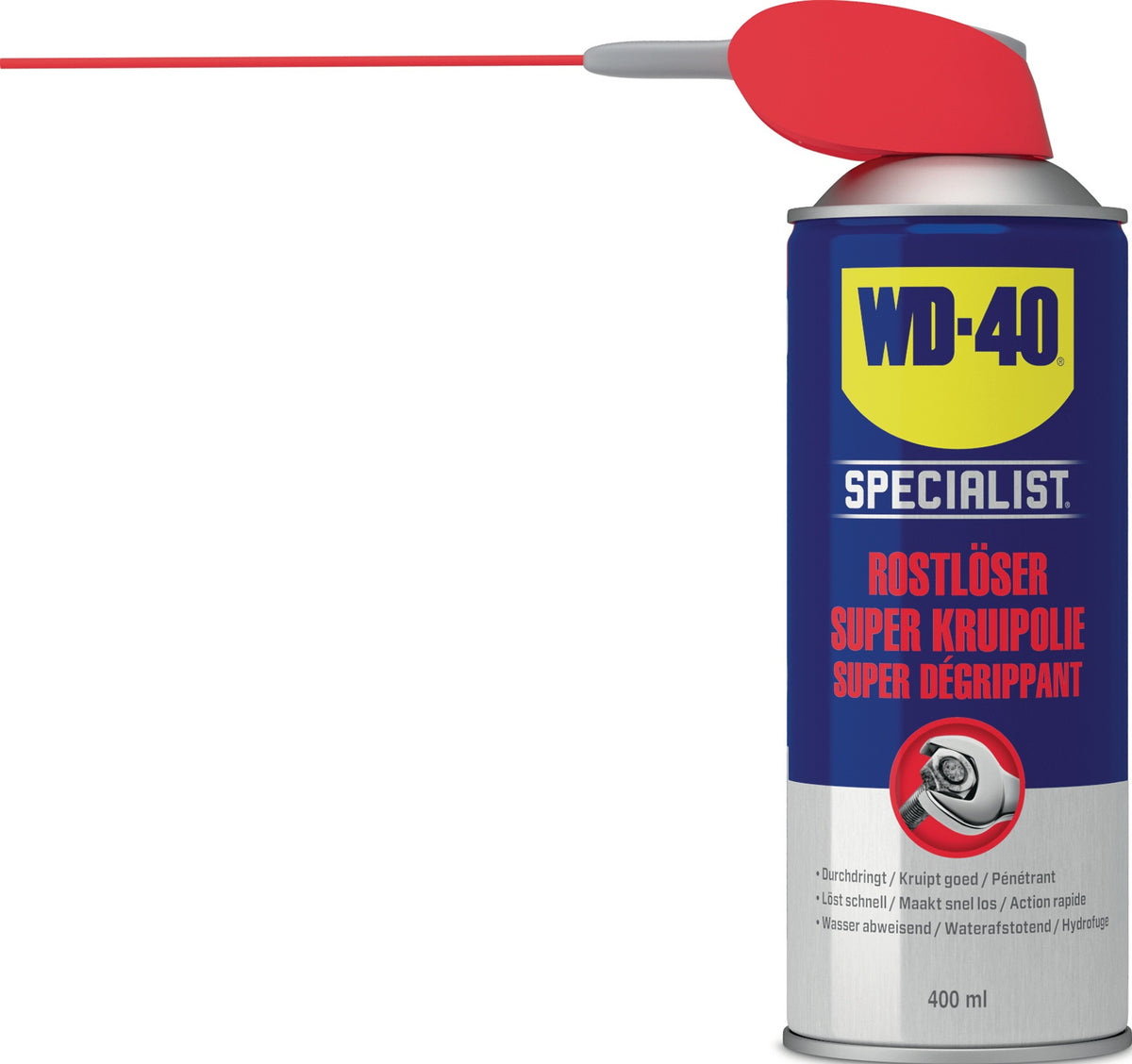 WD-40 SPECIALIST Rostlöser 400ml NSF H2 Spraydose Smart Straw™ – 12 Stück