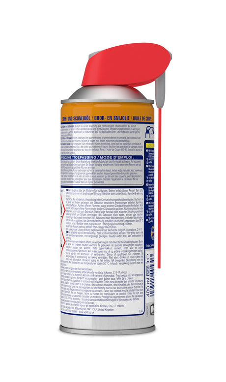 WD-40 SPECIALIST Bohr- & Schneidöl 400ml Spraydose Smart Straw™ – 12 Stück