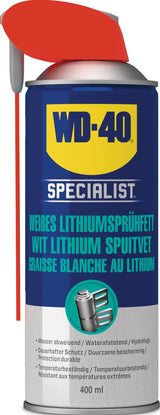 WD-40 SPECIALIST Lithiumsprühfett 400 ml cremefarben NSF H2 Spraydose Smart Straw™ – 12 Stück