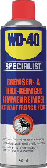 WD-40 SPECIALIST Bremsenreiniger acetonhaltig 500 ml Spraydose – 6 Stück