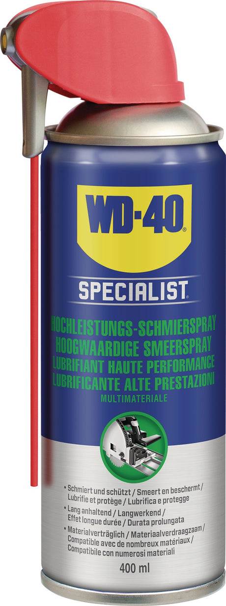 WD-40 SPECIALIST Hochleistungs-Schmierspray 400 ml dunkelgelb mit Smart Straw™