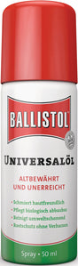 BALLISTOL Universalöl 50 ml Spraydose – Pflegt, Schützt & Schmierte alle Materialien