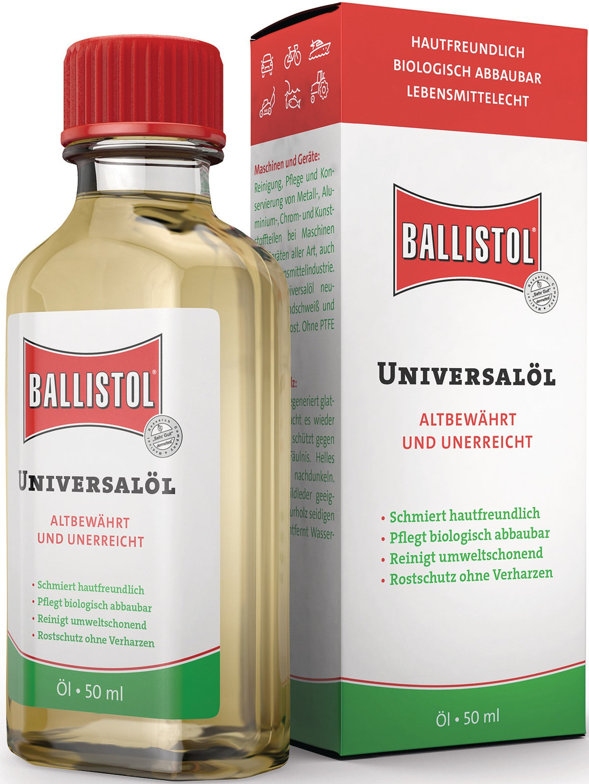 BALLISTOL Universalöl 50 ml Spraydose – Pflegt, Schützt & Schmierte alle Materialien