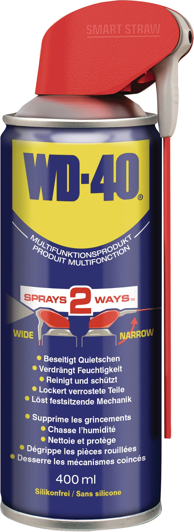 WD-40 Multifunktionsprodukt 100 ml Spraydose – 5-in-1 Rostlöser, Schmiermittel & Korrosionsschutz