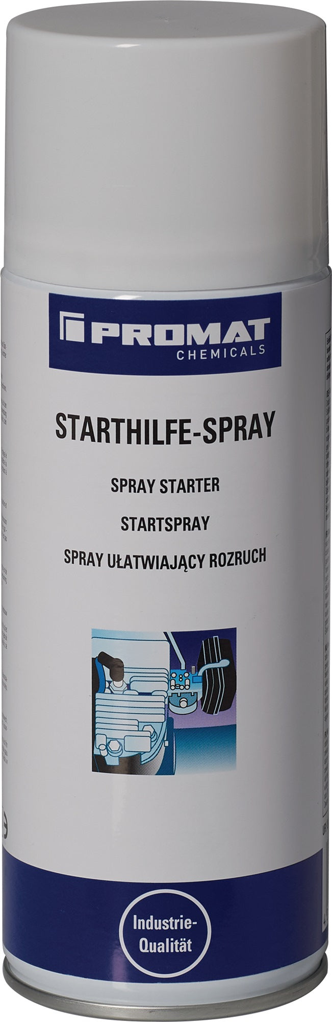 Starthilfespray 400 ml Spraydose PROMAT CHEMICALS – Leichter Kaltstart für Benzin- und Dieselmotoren