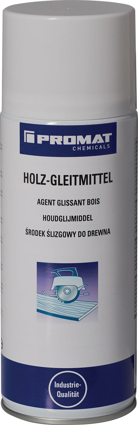 PROMAT CHEMICALS Holzgleitmittel 400 ml Spraydose – Silikonfreier Gleitfilm für Holzbearbeitungsmaschinen