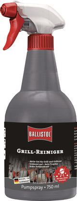 BALLISTOL Grillreiniger 150 ml Sprühflasche – Aktiv-Schaum mit hoher Fettlösekraft, 6er-Pack