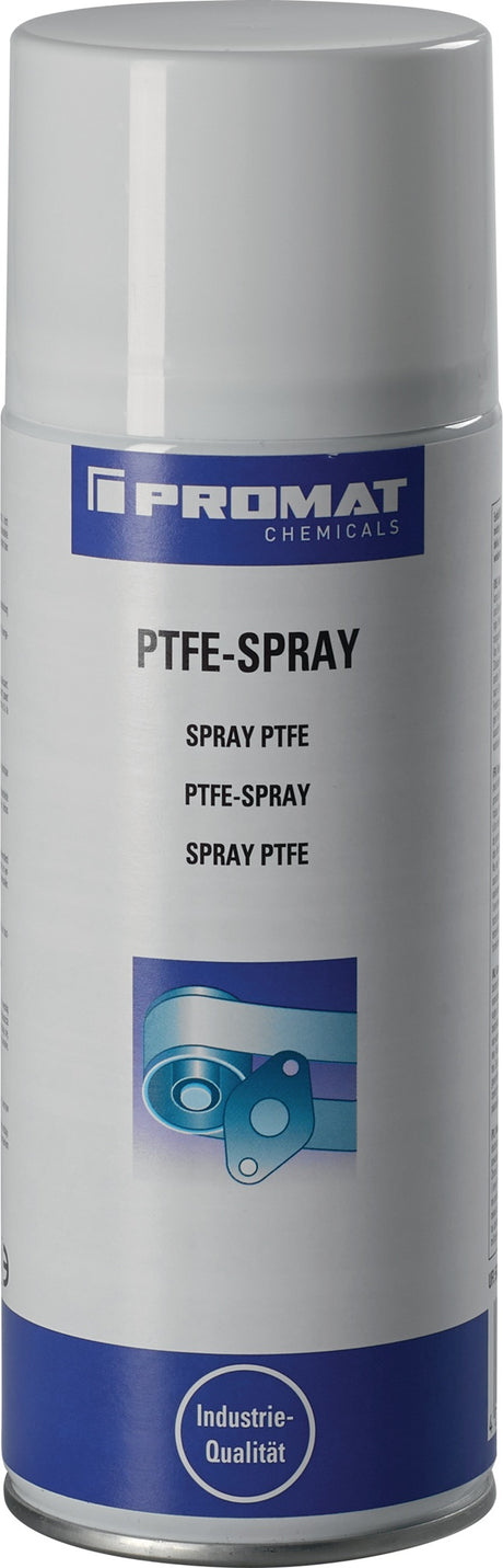 PROMAT CHEMICALS PTFE-Spray weißlich 400 ml – Hitzebeständiges Trenn- und Gleitmittel
