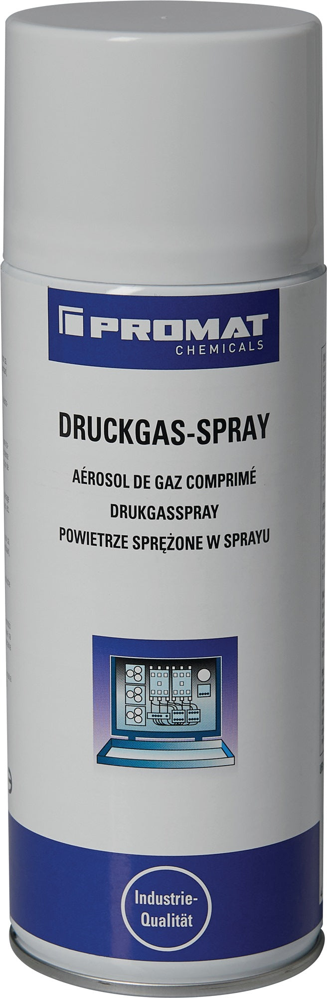 PROMAT CHEMICALS Druckgasspray 400 ml Spraydose – 12 Stück Druckluftspray