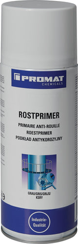 PROMAT CHEMICALS Rostprimer hellgrau 400 ml Spraydose – Langzeit-Korrosionsschutz für Metall