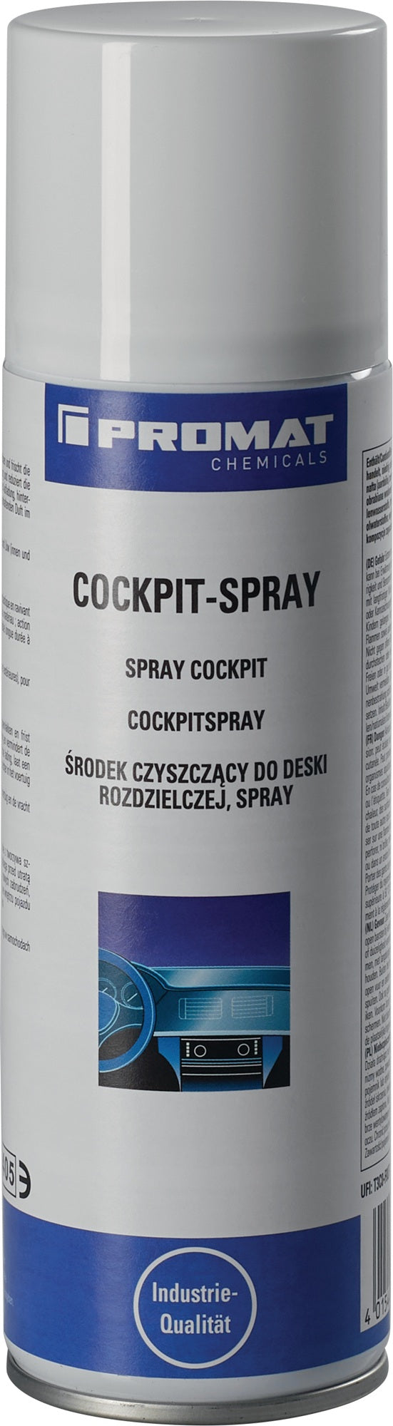 PROMAT CHEMICALS Cockpitspray 300 ml Spraydose – Reinigt und pflegt Kunststoffoberflächen im Fahrzeug