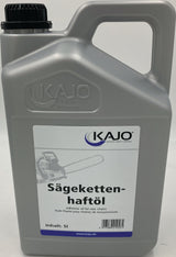 KAJO Sägekettenhaftöl 75-95 mm²/s – 24×1 l Flasche für Motorsägen