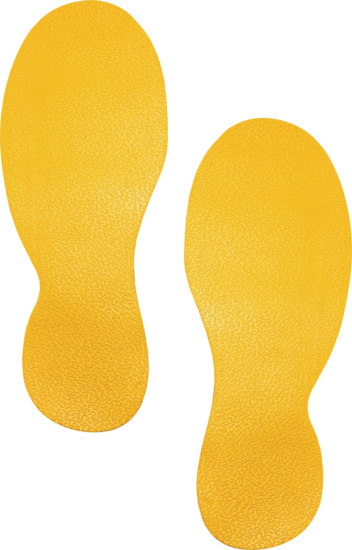 DURABLE Stellplatzmarkierung Form T selbstklebend signalgelb 10 Stück