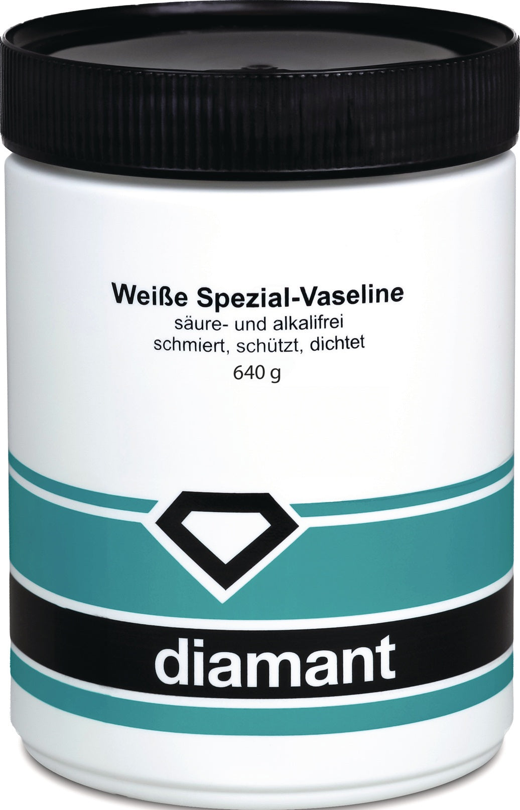 DIAMANT Vaseline 60g weiß NSF-H1 – Spezial-Vaseline für Schmier- und Pflegearbeiten, 12er-Pack