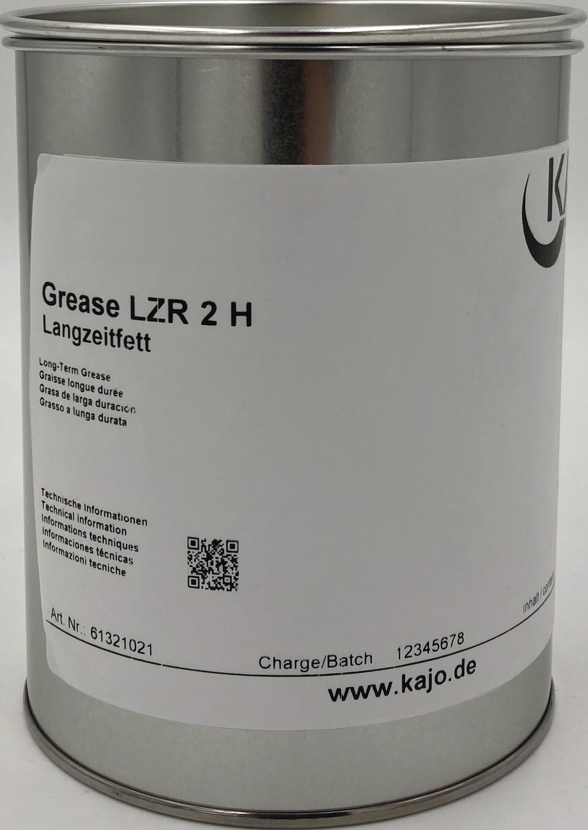 KAJO Langzeitfett Grease LZR 2 hell 1kg Dose – Wälz- und Gleitlagerfett, 10er-Pack