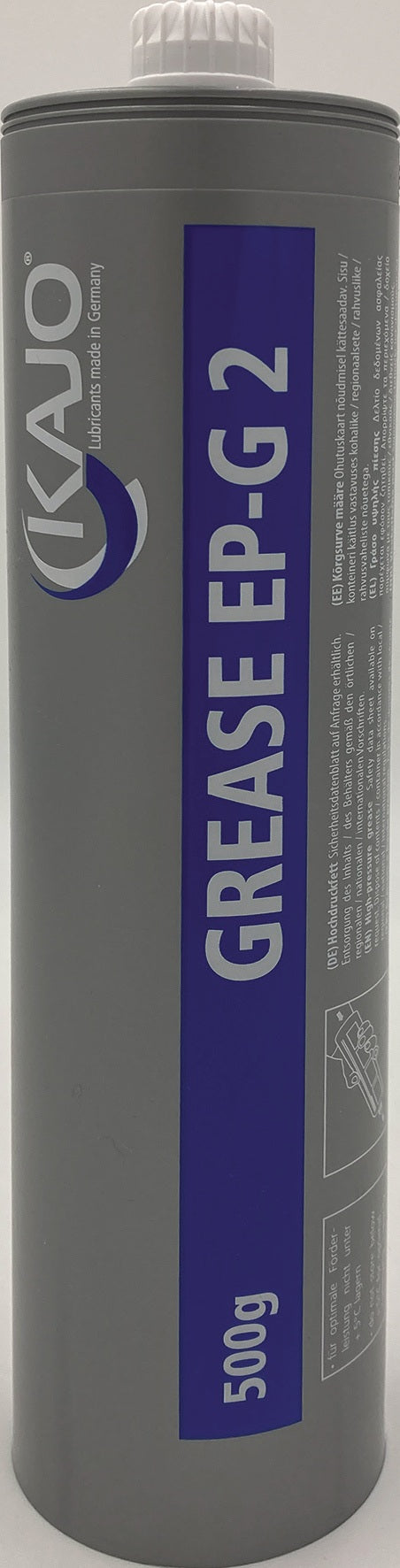 KAJO Hochdruckfett Grease EP-G 2 graphitiert 400g Kartusche – Mehrzweckfett für Extrembelastung