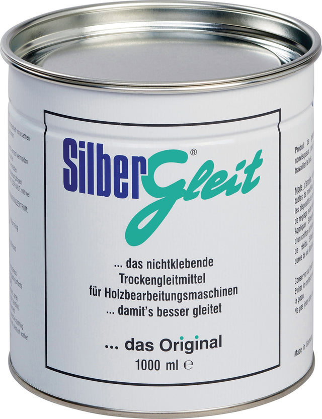 Trockengleitmittel Silbergleit 1000 ml Dose – pastöses Gleitmittel für Holzbearbeitung