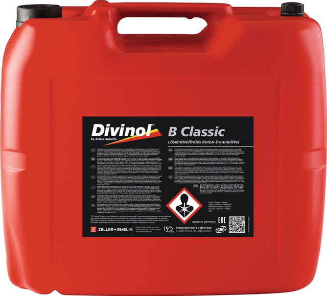DIVINOL Betontrennmittel B Classic farblos-gelblich 30l Kanister silikonfrei