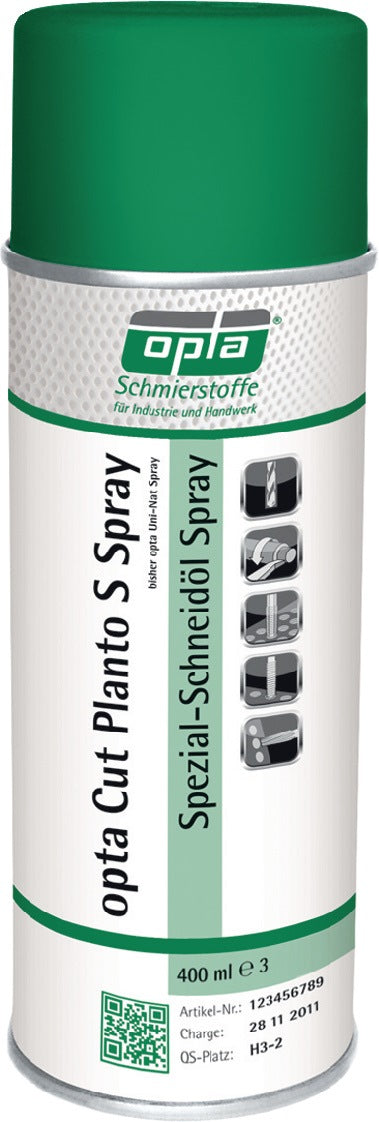 OPTA Cut Planto S Spezialschneidölspray 400 ml – 12er Pack, biologisch abbaubar