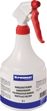 PROMAT CHEMICALS Industriezerstäuber 1 l mit FPM-Dichtung und Kunststoffdüse