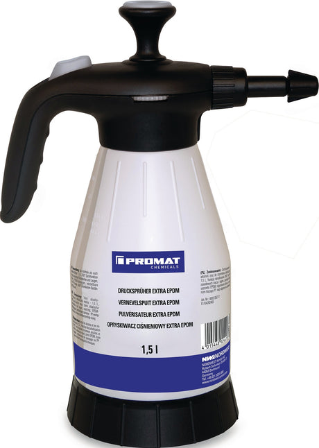 Drucksprüher 360° FPM 1,5 l PROMAT CHEMICALS – Chemikalienbeständig, 3 bar