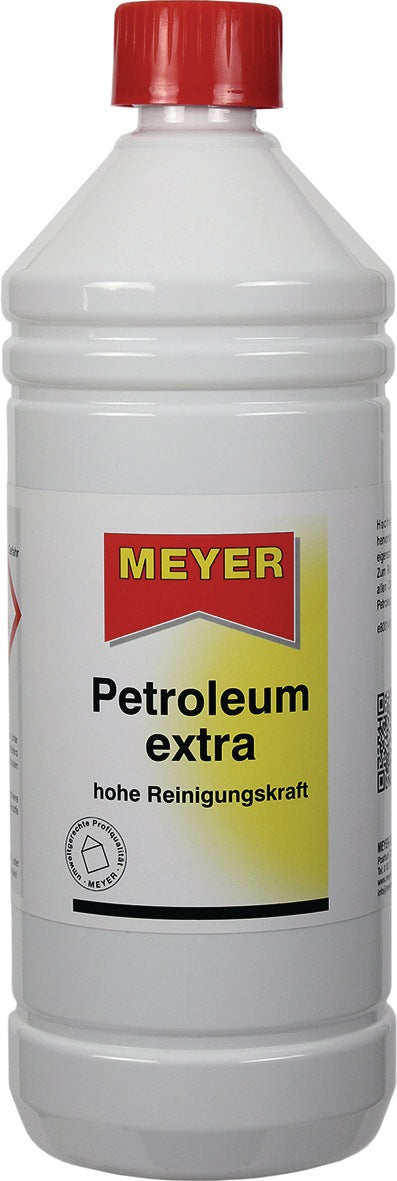 MEYER Petroleum 1l Flasche – Hochwertiges Erdöldestillat zum Reinigen und Lösen, 6er-Pack