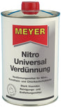 MEYER Nitrouniversalverdünner 1l Dose – Zum Verdünnen und Reinigen, 6er-Pack