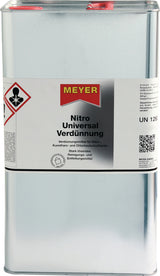 MEYER Nitrouniversalverdünner 1l Dose – Zum Verdünnen und Reinigen, 6er-Pack