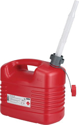 PRESSOL Kraftstoffkanister 5l rot HDPE mit flexiblem Auslauf und UN-Zulassung