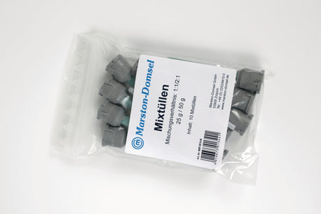MARSTON Statikmischer für Doppelspritzen 25g & 50g – 10 Stück Kunststoff