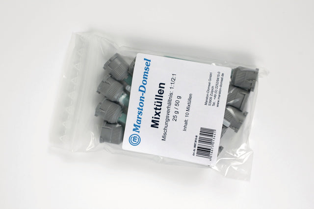 MARSTON Statikmischer für Doppelspritzen 25g & 50g – 10 Stück Kunststoff