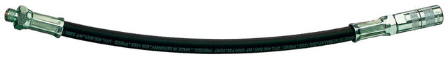 PRESSOL Panzerschlauch AD 11 mm, Länge 0,3 m, M10 x 1, Gummi, schwarz, 900 bar Berstdruck