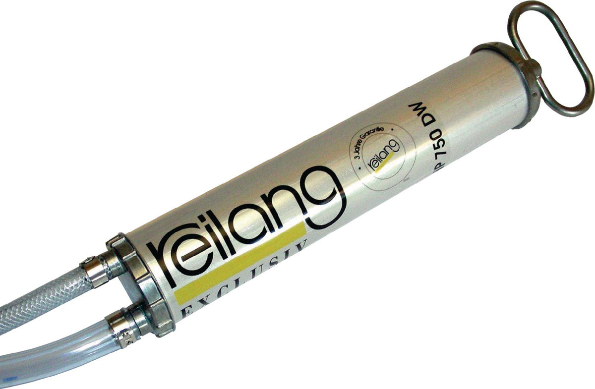 REILANG Handpumpe DW 260 ml – Doppelwirkende Pumpe für Öle und Kühlmittel