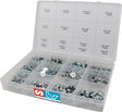 Schmiernippelsortiment 170-teilig SAMOA HALLBAUER – Stahl glanzverzinkt, M6–M10 & R1/8″