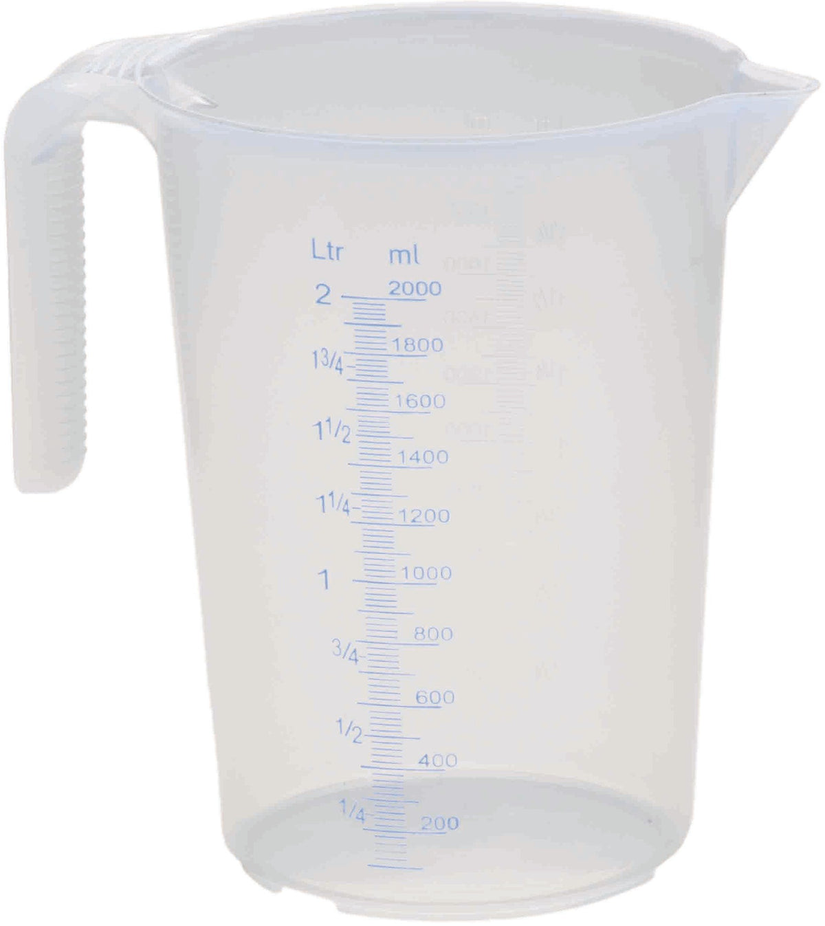 MAX4CAR Messbecher 0,5l PP – Transparent, mit 2 Skalen, temperaturbeständig