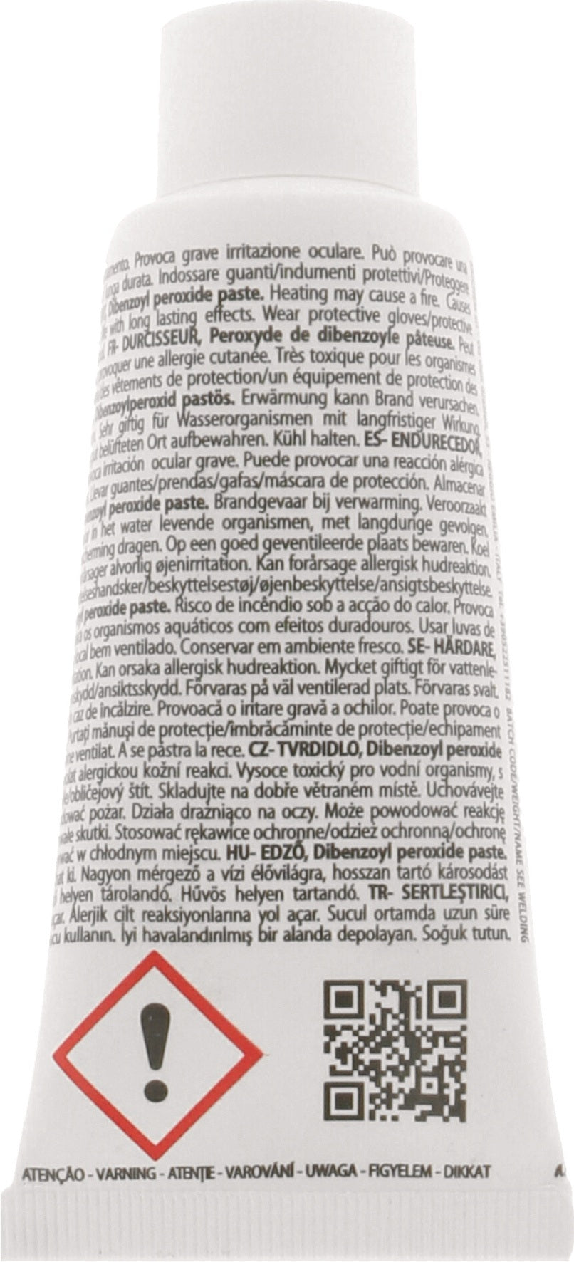 PRESTO Härter für 2K-Spachtelmassen rot 25g Tube – Selbstentfärbend