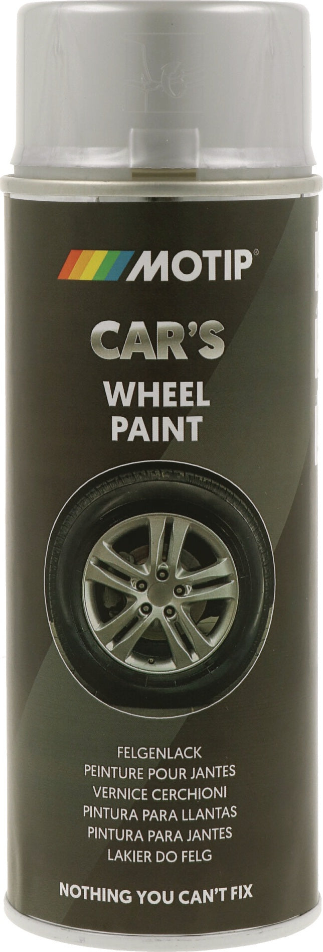 MOTIP Felgensilber CAR´S WHEEL PAINT silber glänzend 400 ml Spraydose – 6 Stück