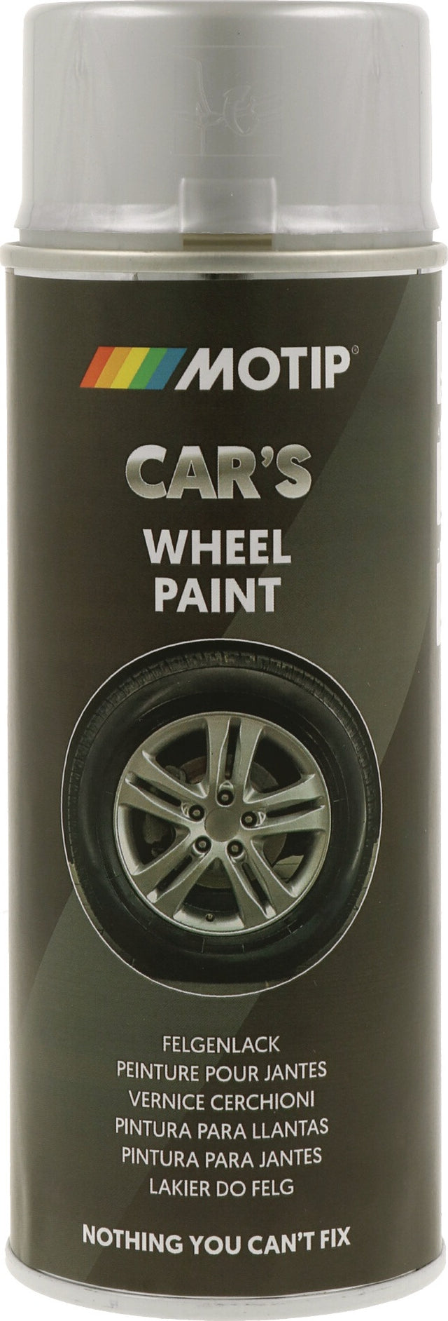 MOTIP Felgensilber CAR´S WHEEL PAINT silber glänzend 400 ml Spraydose – 6 Stück