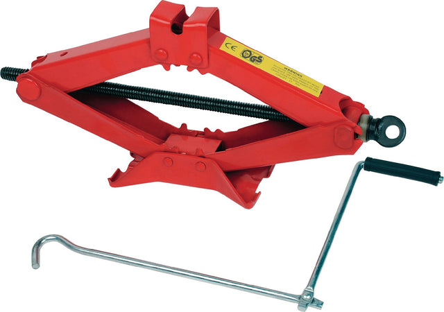 Brüder Mannesmann Scherenwagenheber 1500 kg Tragfähigkeit, Hub 260 mm, Bauhöhe 100 mm