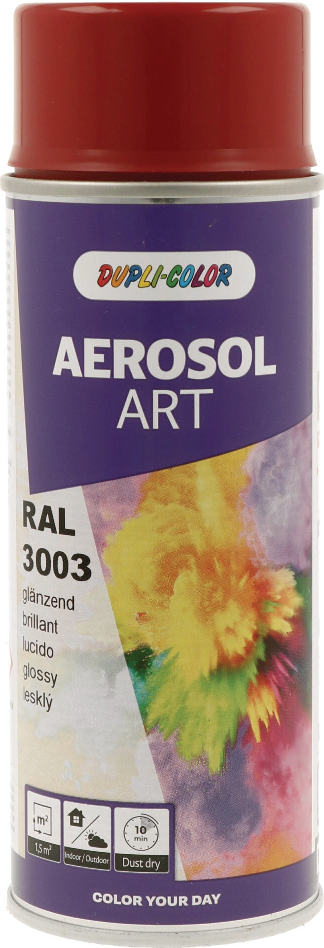 DUPLI-COLOR Buntlackspray AEROSOL Art Klarlack matt 400ml – 6er Pack Spraydosen