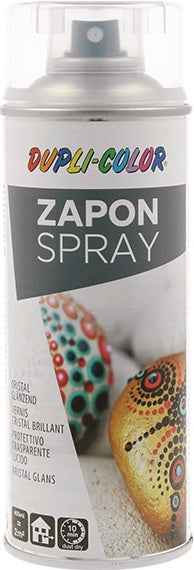 DUPLI-COLOR ZAPON SPRAY Cristal Acryl-Schutzlack transparent glänzend 6x 400ml