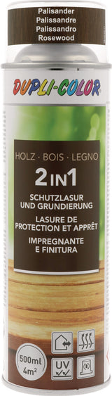 DUPLI-COLOR Holzschutzlasur 2in1 transparent 500 ml Spraydose